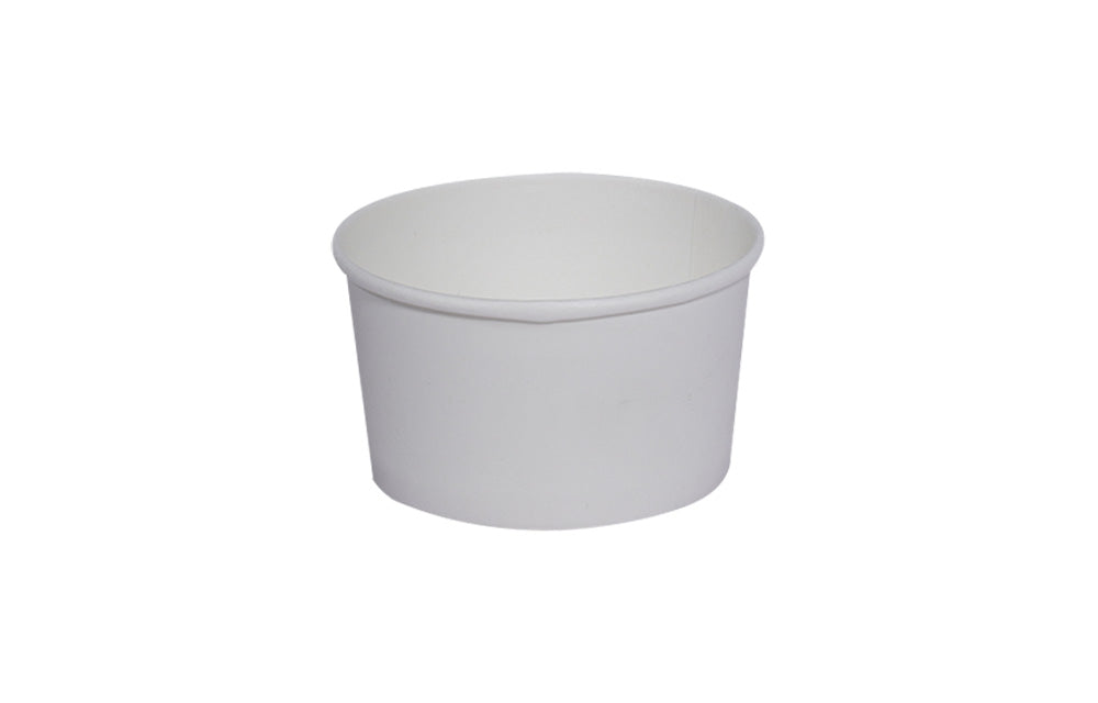 180ml Ice Cream Paper Cup White