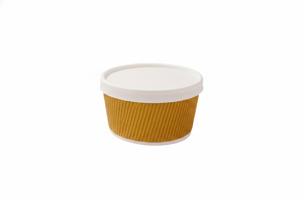 500ml Soup Bowl Paper Ripple