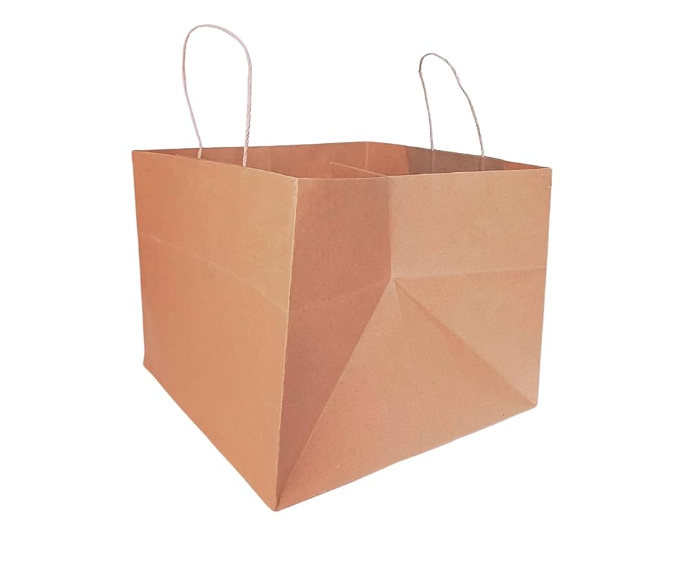 Cake Box Bag Brown