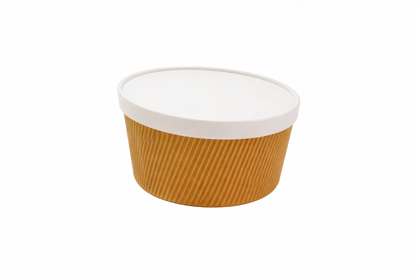 Paper Lids For(250ml,350ml,500ml) Ripple Soup Bowl