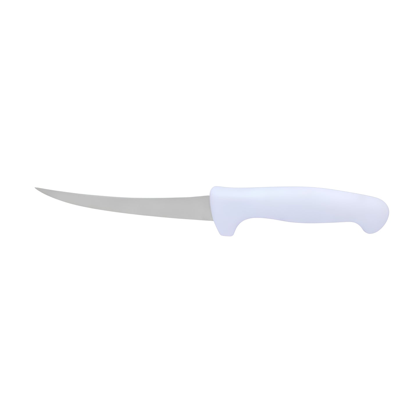 5-inch Curved Blade Boning Knife In White