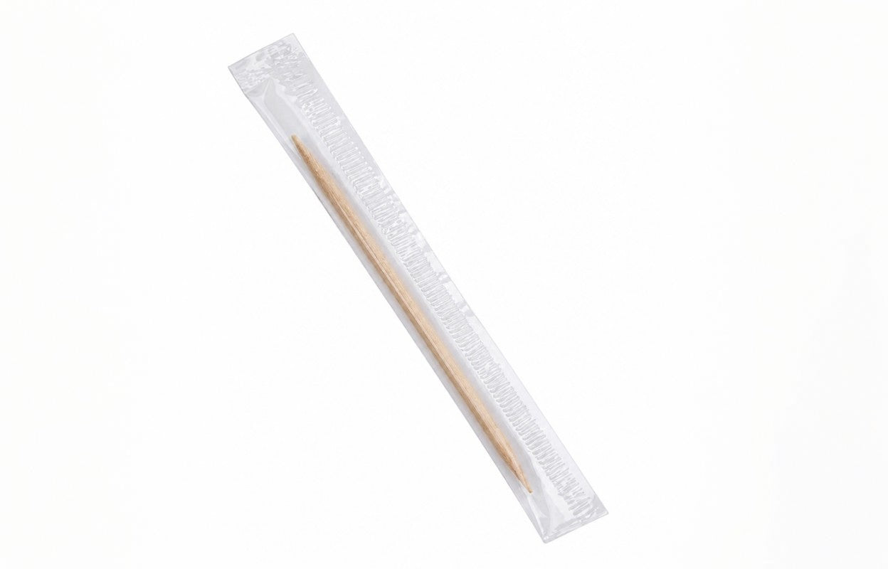 Eco-Friendly Individually Wrapped Toothpick 7cm