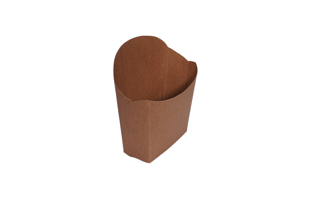 L11xG4xB9 cm French Fries Scoop Brown