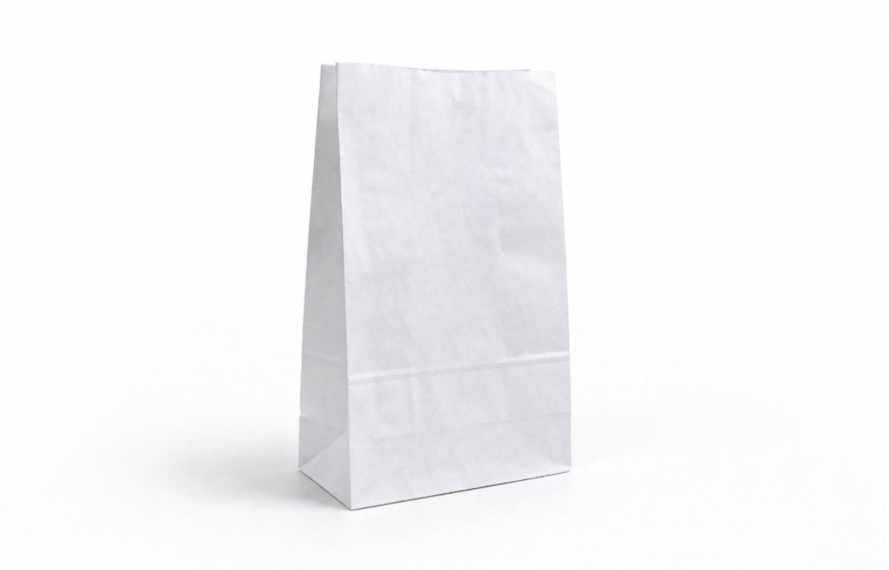 H30xW15XG9cm White Kraft Paper Bag Without Handle