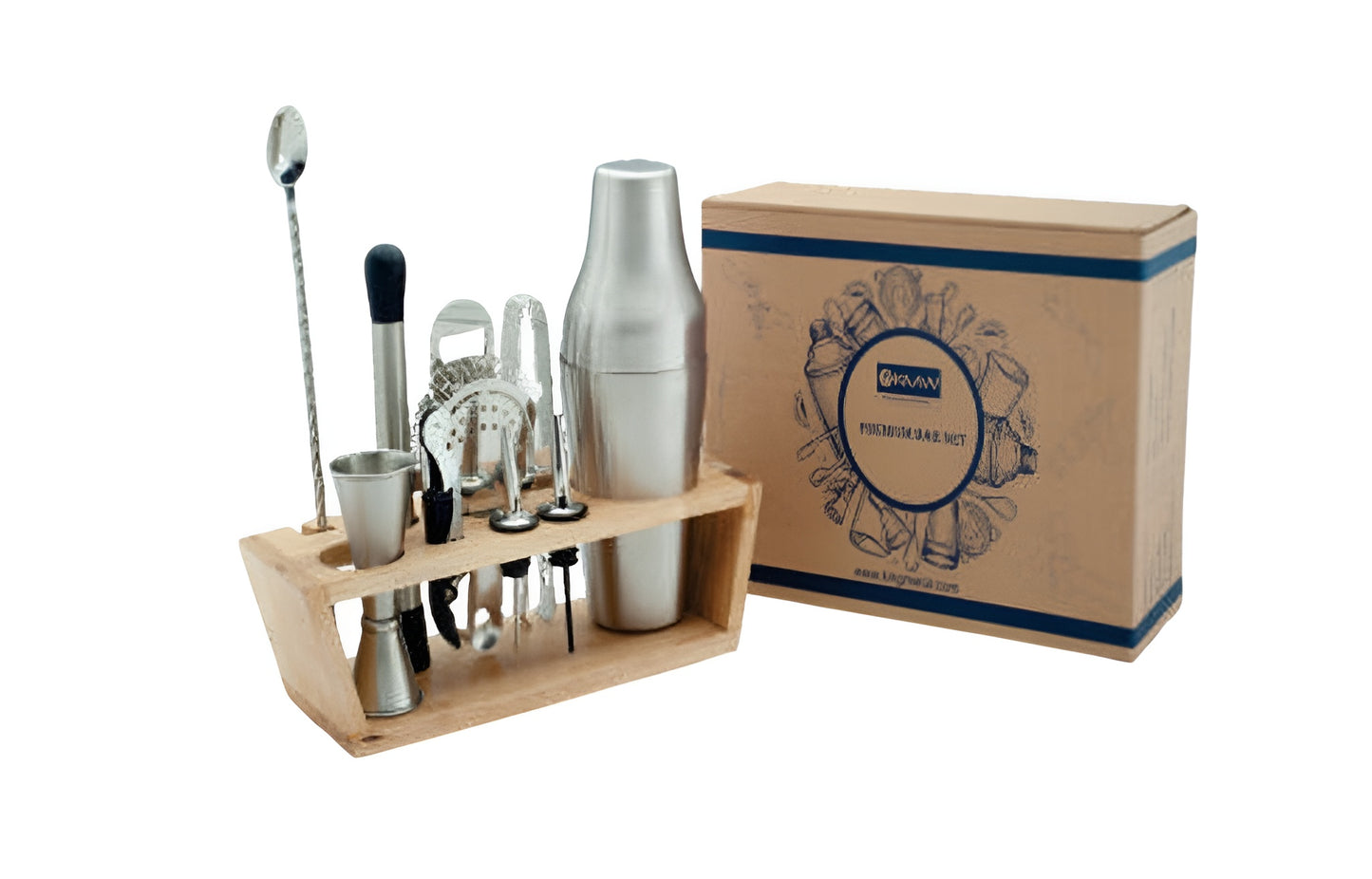 Bar Set Kit Stainless Steel