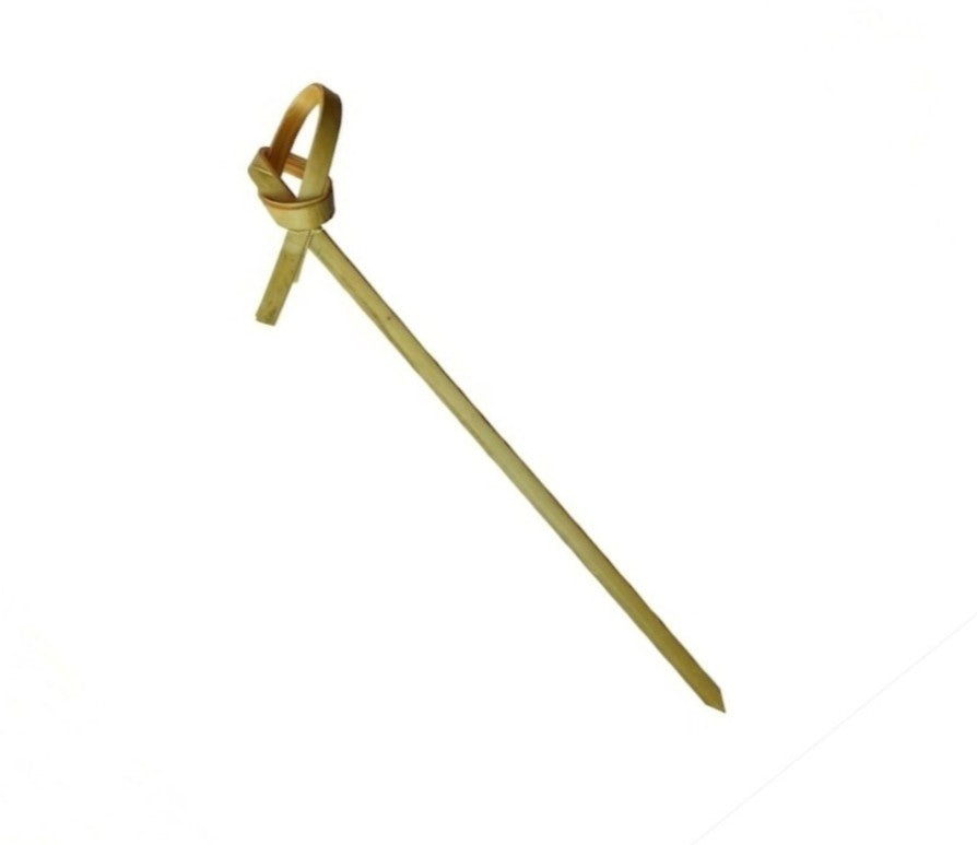 Eco-Friendly Bamboo Skewer Knot 6-inch
