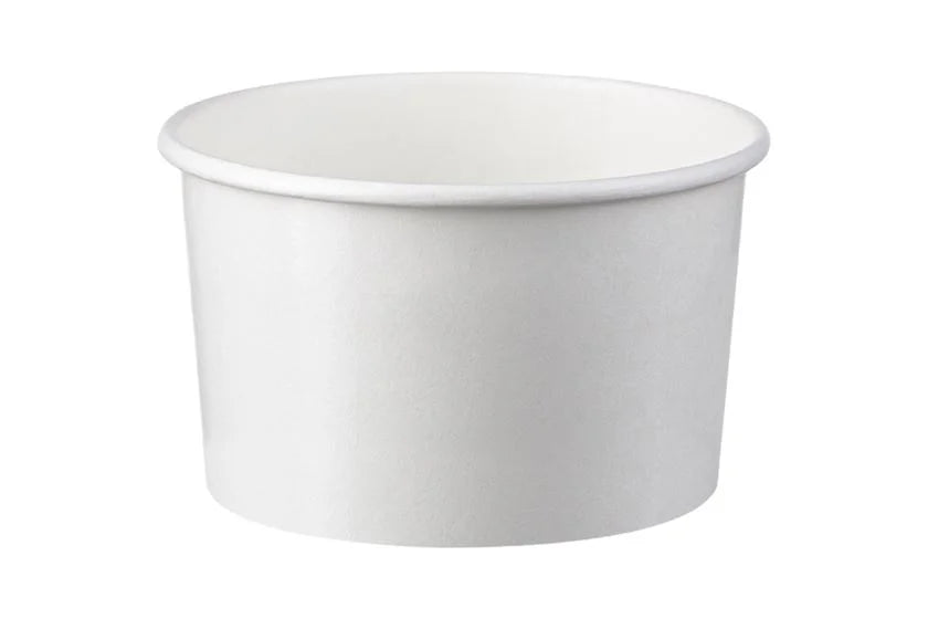 Ice Cream Cups White