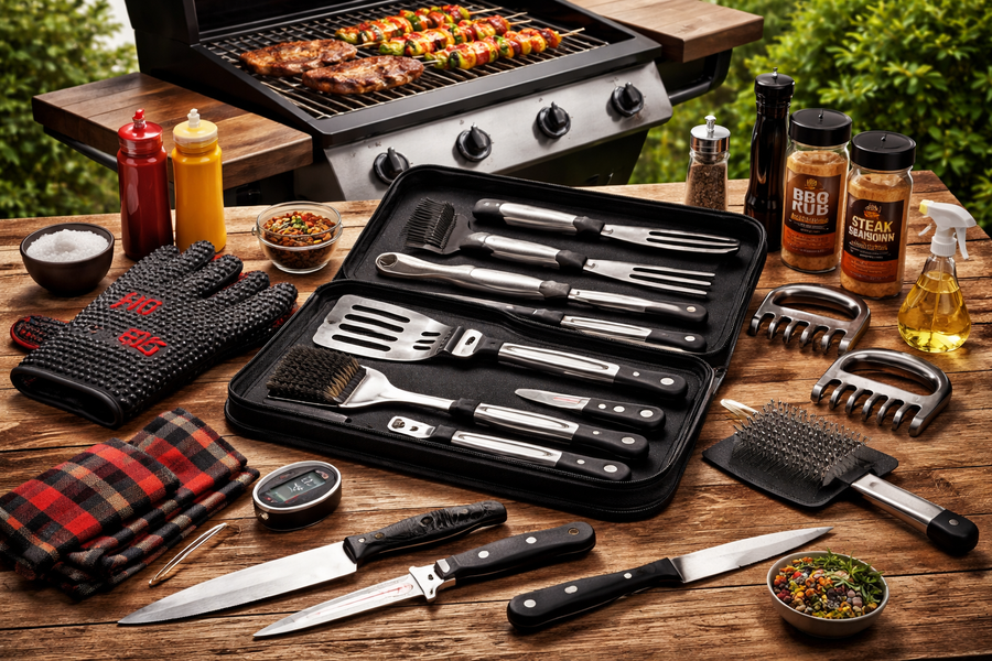 Barbeque Grill and Accessories