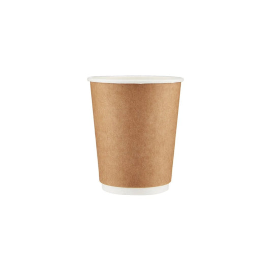 Kraft Paper Double Wall Cup - Water Based Coating