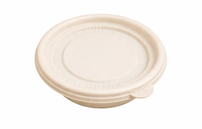 150ml Cornstarch Round Bowl With Lid Biodegradable