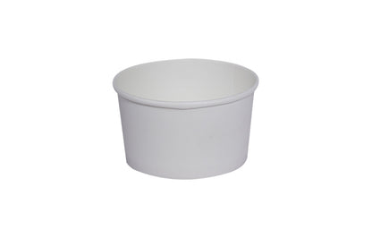 180ml Ice Cream Paper Cup White