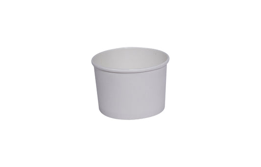 200ml Paper Container White