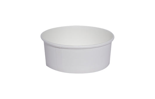 250ml Ice Cream Paper Cup White