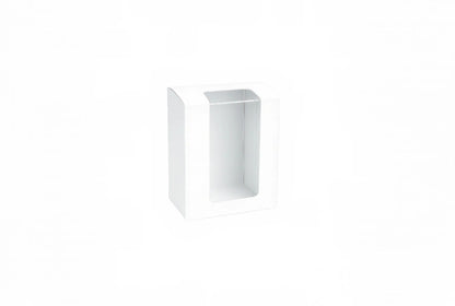 L3xW3xH5 inch 6 Cookie Standup Box White Virgin Kraft Paper With Window-1000/Ctn