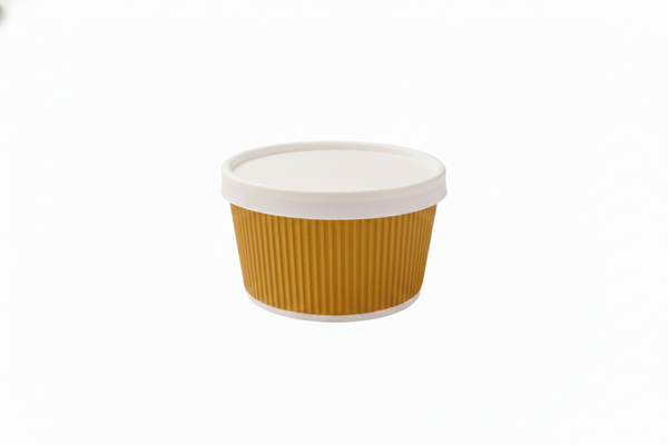 350ml Soup Bowl Paper Ripple