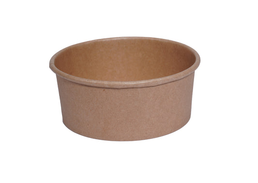 250ml Eco Leak Proof Paper Container Brown