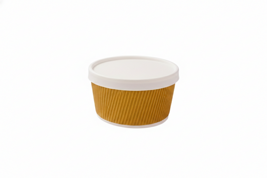 500ml Soup Bowl Paper Ripple