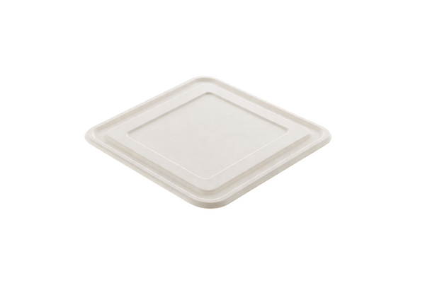 Lid For Bagasse 5 Compartment Meal Tray 100% Compostable