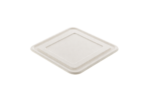 Lid For Bagasse 5 Compartment Meal Tray