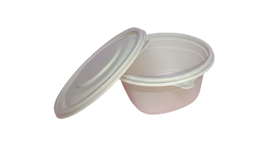 650ml Lid For Cornstarch Round Bowl Biodegradable