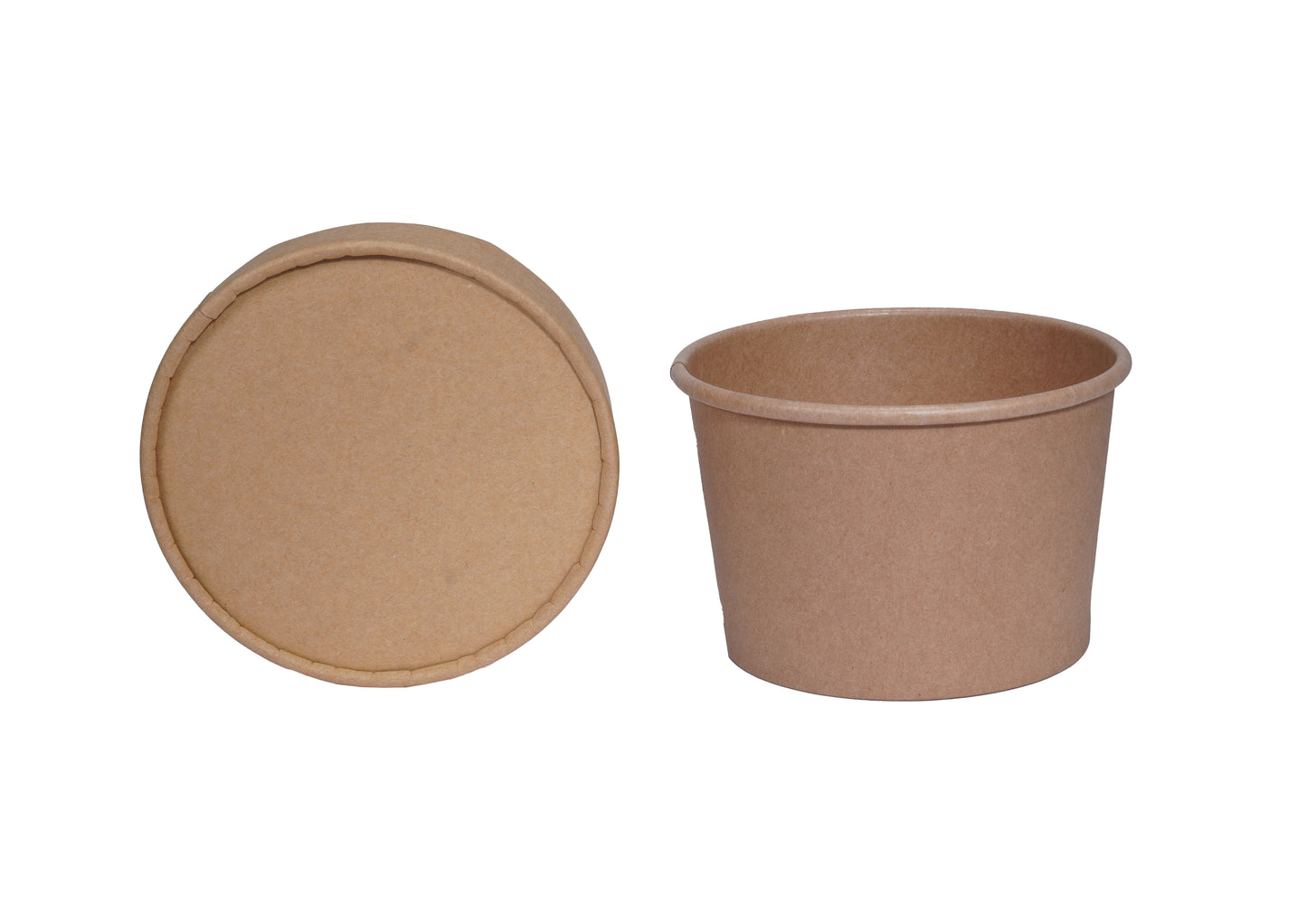 500ml Eco Leak Proof Paper Container Brown