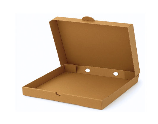 8inch Pizza Box 3Ply 200+120+200 Gsm Un Printed Brown