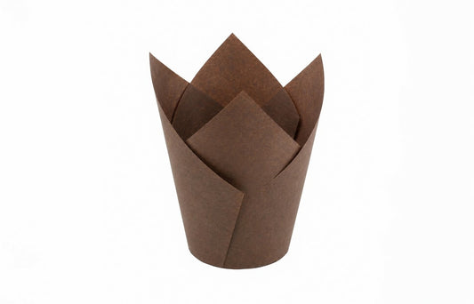 Tulip Muffin Cup Brown