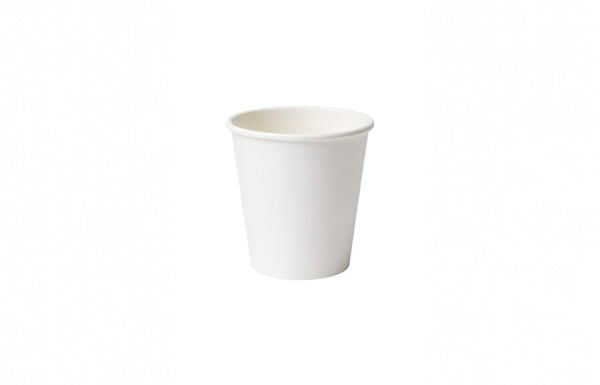 150ml Single Wall Paper Cup White