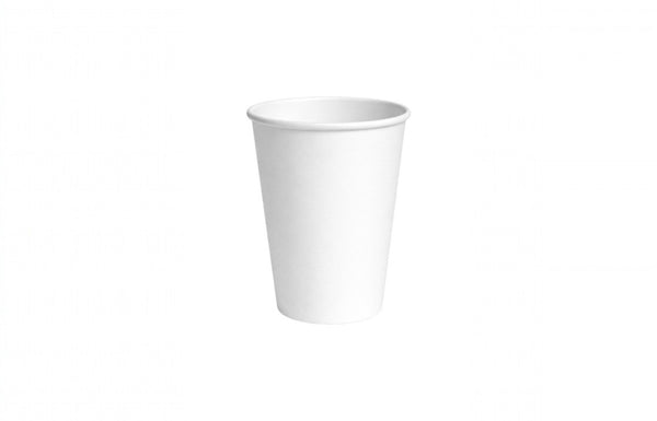 300ml Single Wall Paper Cup White