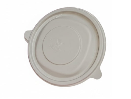 650ml Lid For Cornstarch Round Bowl Biodegradable