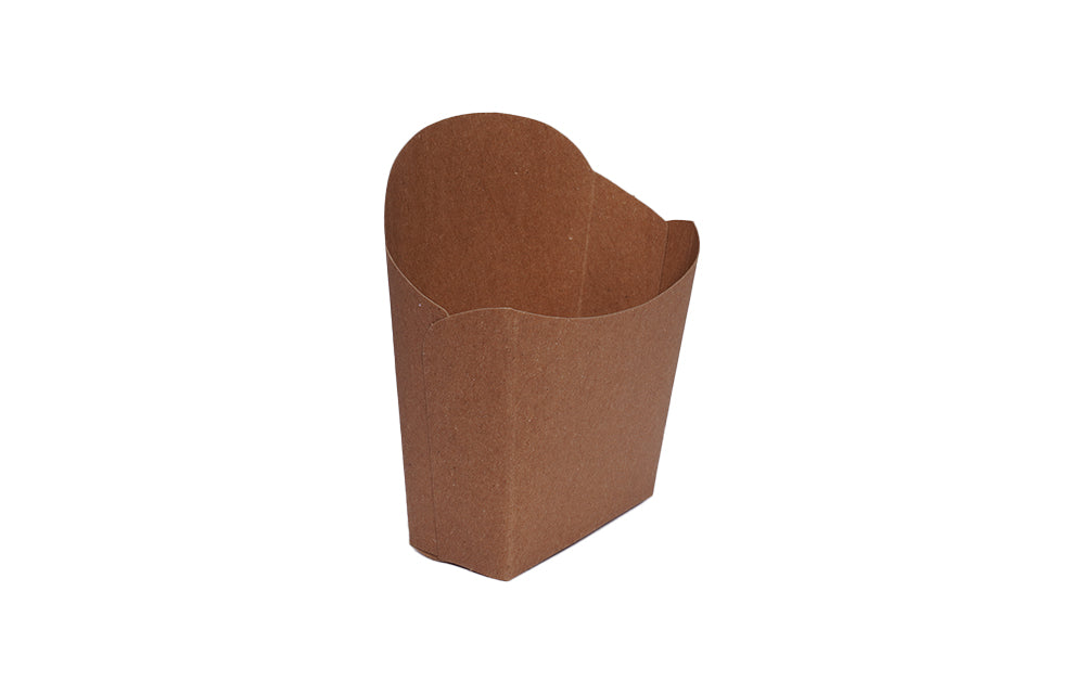 L11xG4xB9 cm French Fries Scoop Brown