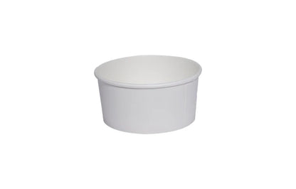 150ml Kraft White paper Takeaway container Food-grade with leak-resistant Suitable for soups, noodles, and hot or cold takeaway items