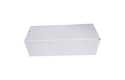 L18xW12xH5cm 1200ml White Kraft Food Grade Paper Lunch Box-500/Ctn