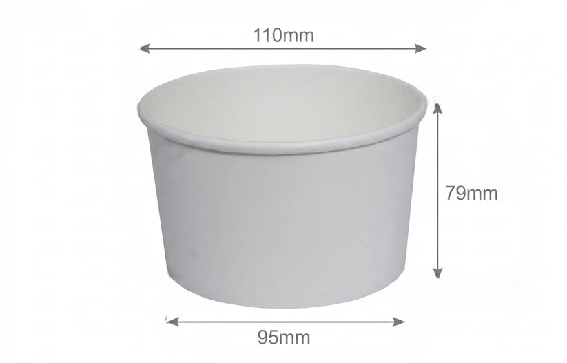 500ml Soup Bowl Paper White