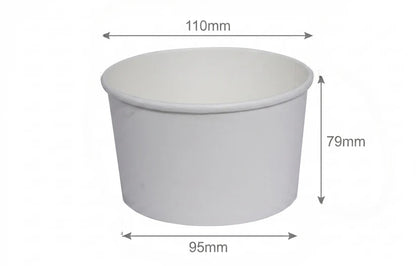 500ml Soup Bowl Paper White