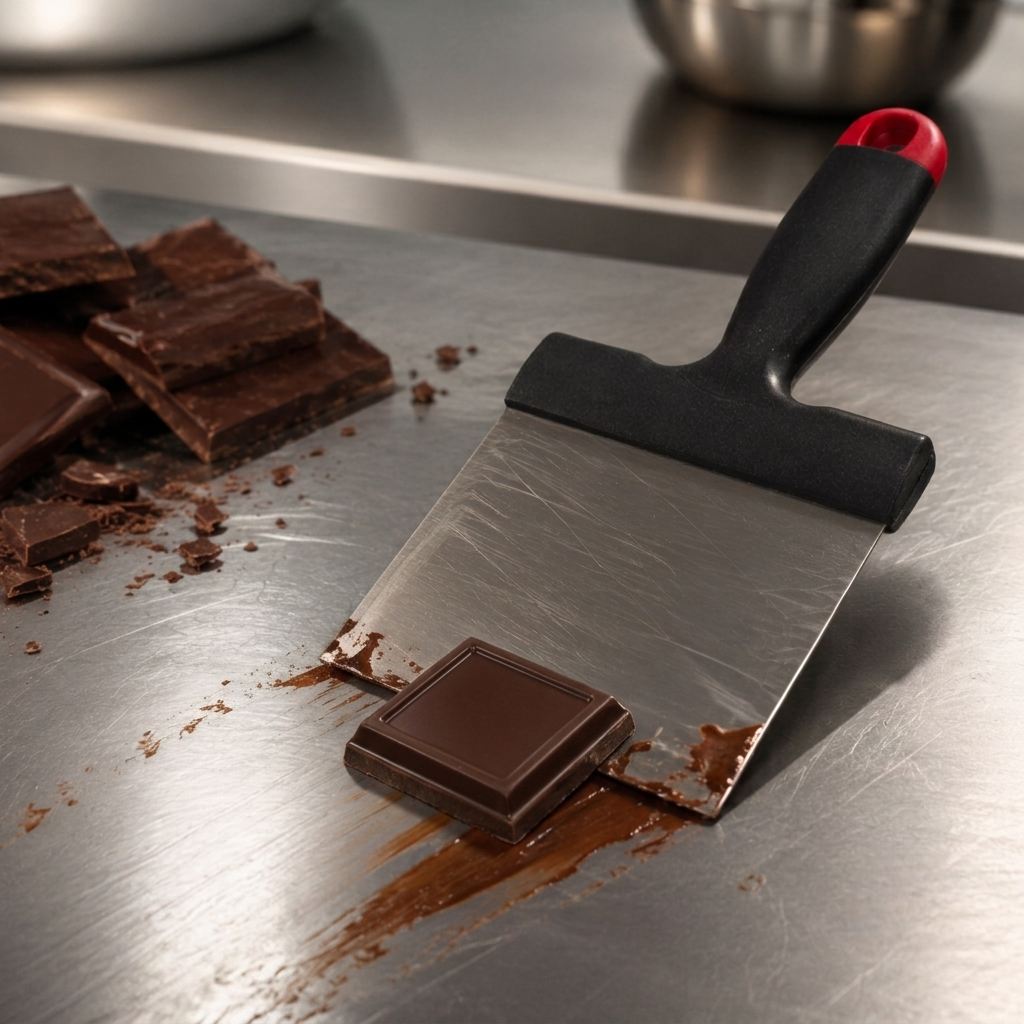Flexible Stainless Steel Spatula – Professional Turner for Cooking, Grilling and Baking in Hotels and Restaurant Kitchens
