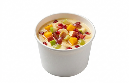200ml Kraft White paper Takeaway container Food-grade with leak-resistant Suitable for soups, noodles, and hot or cold takeaway items.