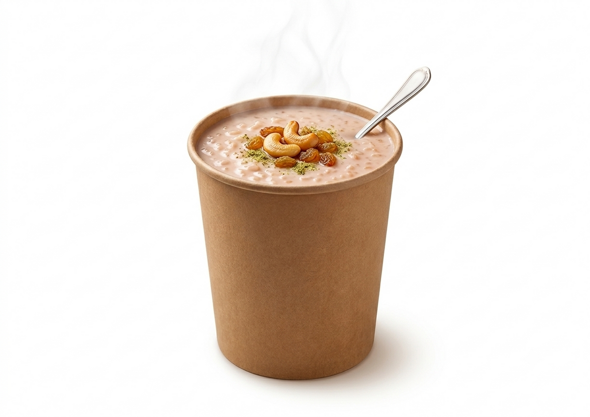 1000ml (116dia) Kraft Brown paper Takeaway container Food-grade with leak-resistant Suitable for soups, noodles, and hot or cold takeaway items.