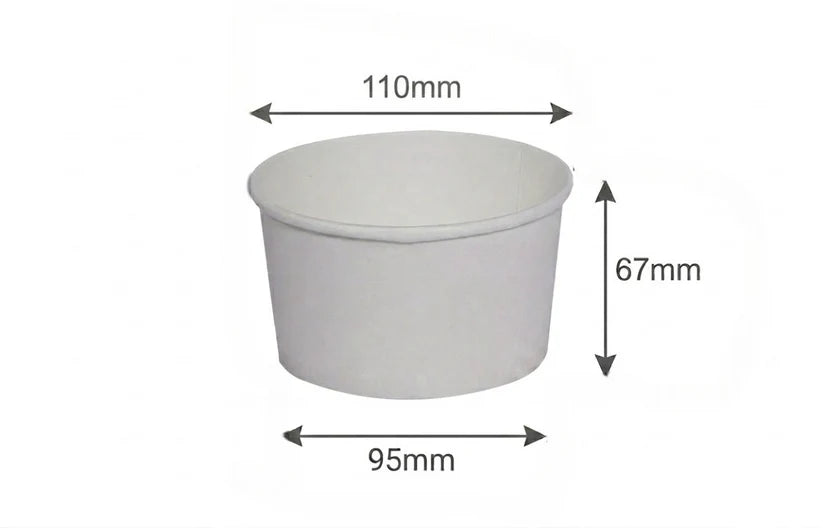 400ml Soup Bowl Paper White
