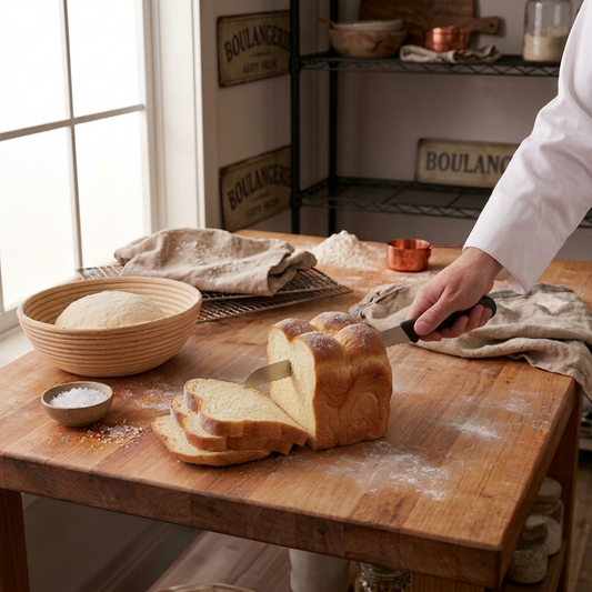 Commercial Bread Knife 13 inch Black Stainless steel