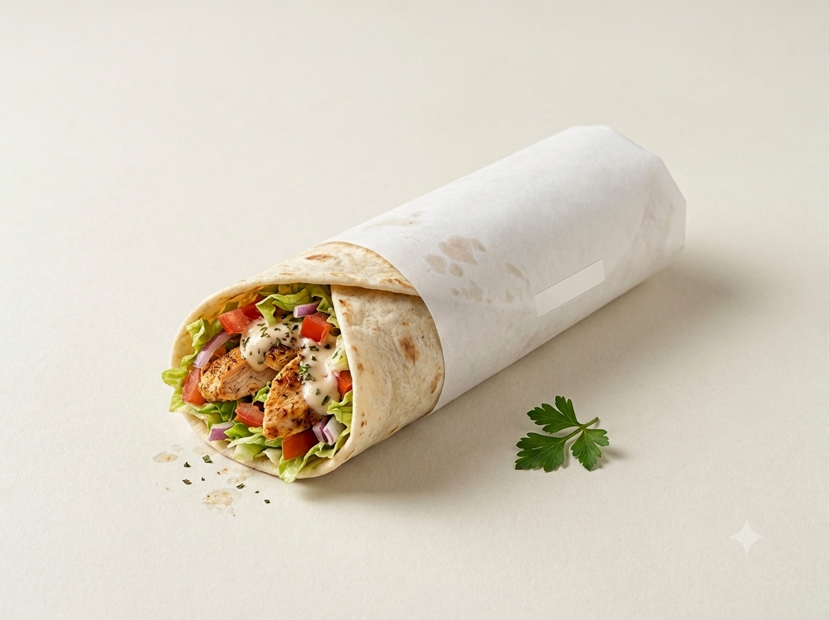 Wrap BL GR Plain