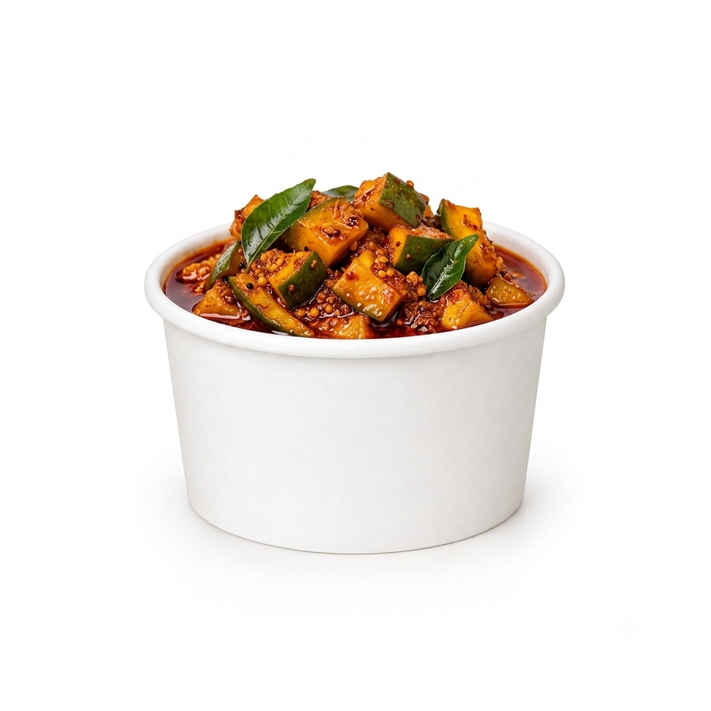 50ml Kraft White paper Takeaway container Food-grade with leak-resistant Suitable for soups, noodles, and hot or cold takeaway items.
