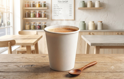 200ml Single Wall Paper Cup White