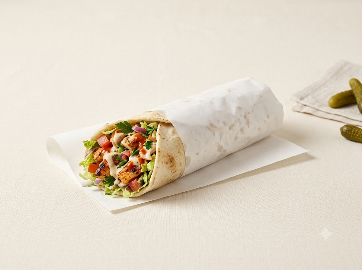 Wrap BL GR Plain