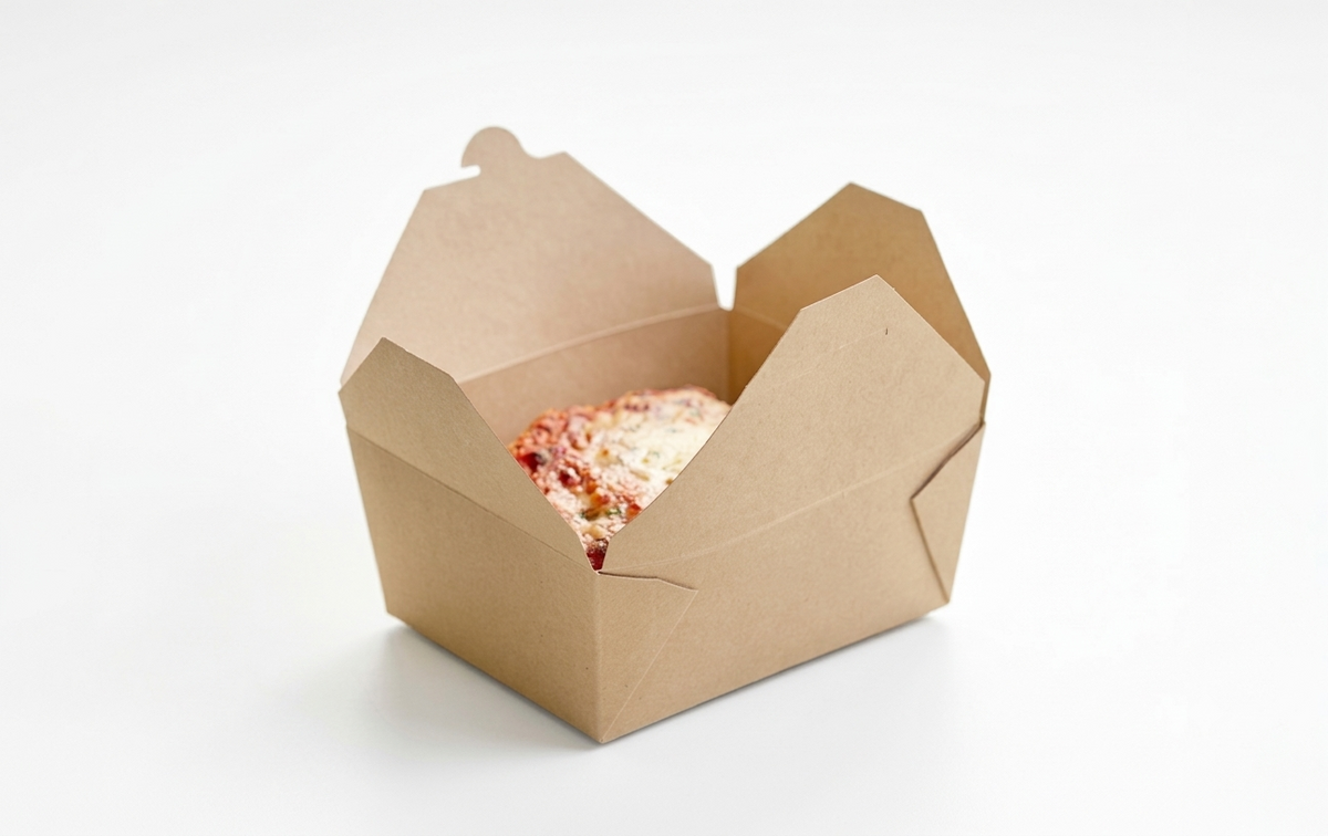 800ml Food Box Brown Kraft
