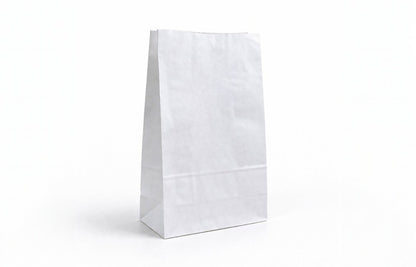 H30xW15XG9cm White Kraft Paper Bag Without Handle