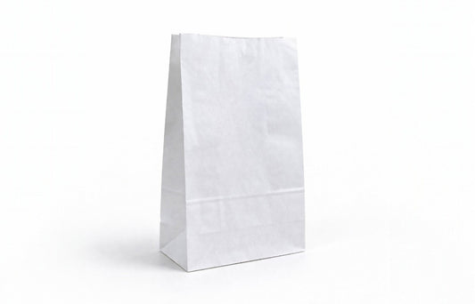 H30xW15XG9cm White Kraft Paper Bag Without Handle