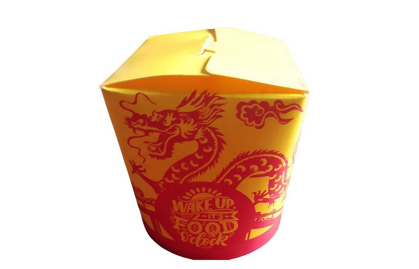750ml Printed Noodle Box Yellow
