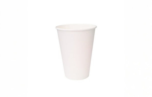 480ml Single Wall Paper Cup White