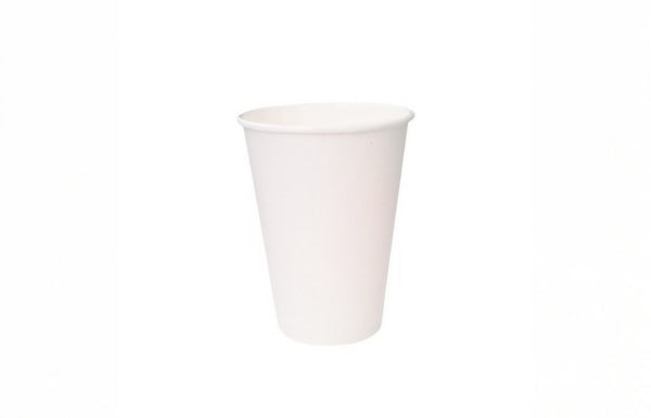 480ml Single Wall Paper Cup White